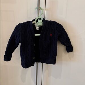 Navy Blue Kids Cardigan